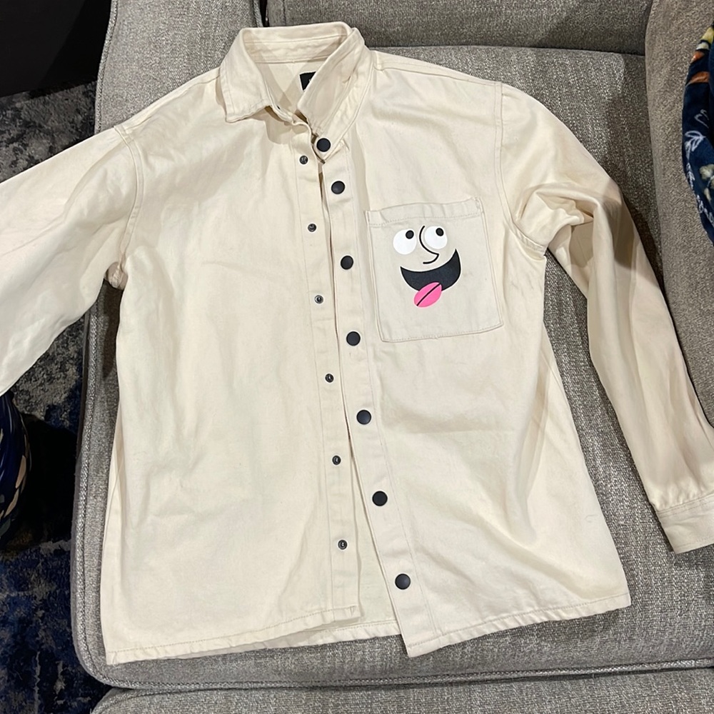 Forever 21, medium, cream color